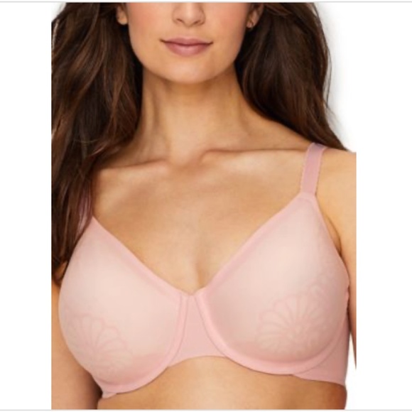 NWT Bali Beauty Lift™ Natural Underwire Bra Hush Pink/Vintage Pink 38C Women S - Picture 1 of 1